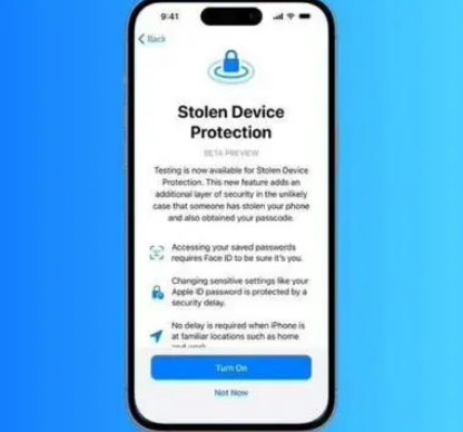 化州苹果授权维修店分享被盗设备保护功能开启方法 