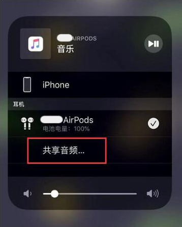 化州苹果14音频维修点分享iPhone14音频共享设置方法 